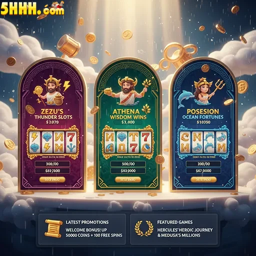 Tela inicial do app do 5hhh no Android com atalhos para Hilo, Tower e Coin Flip