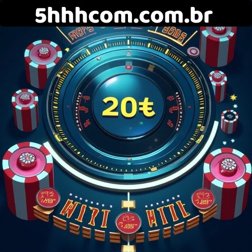 Bônus de boas-vindas do 5hhh.com com moedas e giros grátis